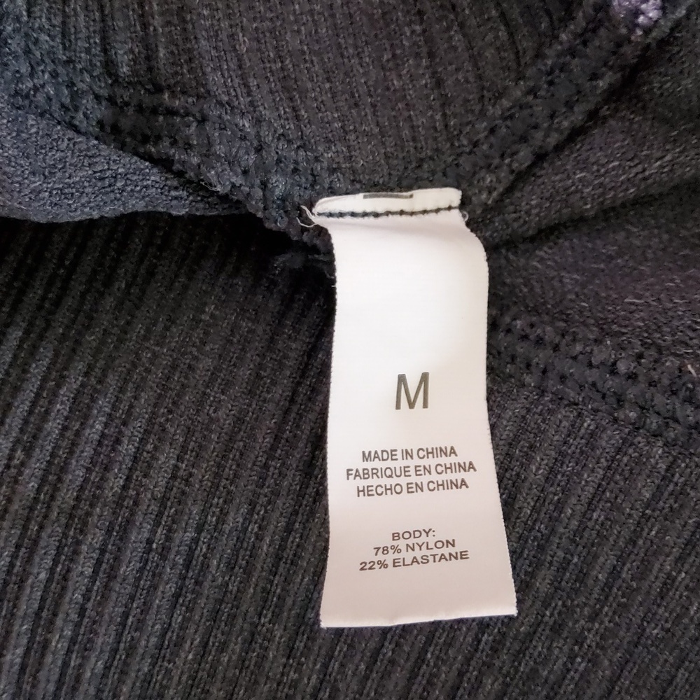 Leggins Ribbed High Rise Size M - Picture 5 of 6